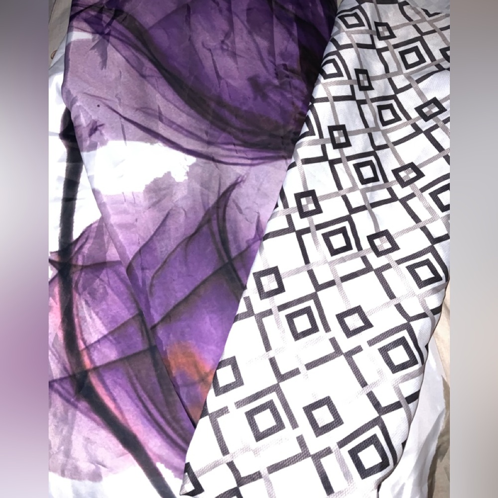 2 ~ Standard size shower curtains